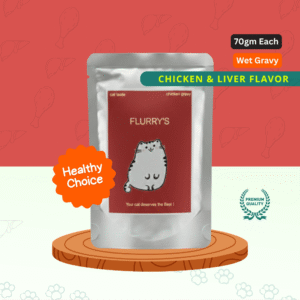Flurry’s Chicken and Liver Wet Cat Food 70g
