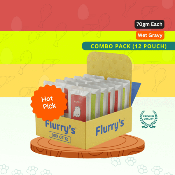 Flurry’s 12 pouch combo wet cat food