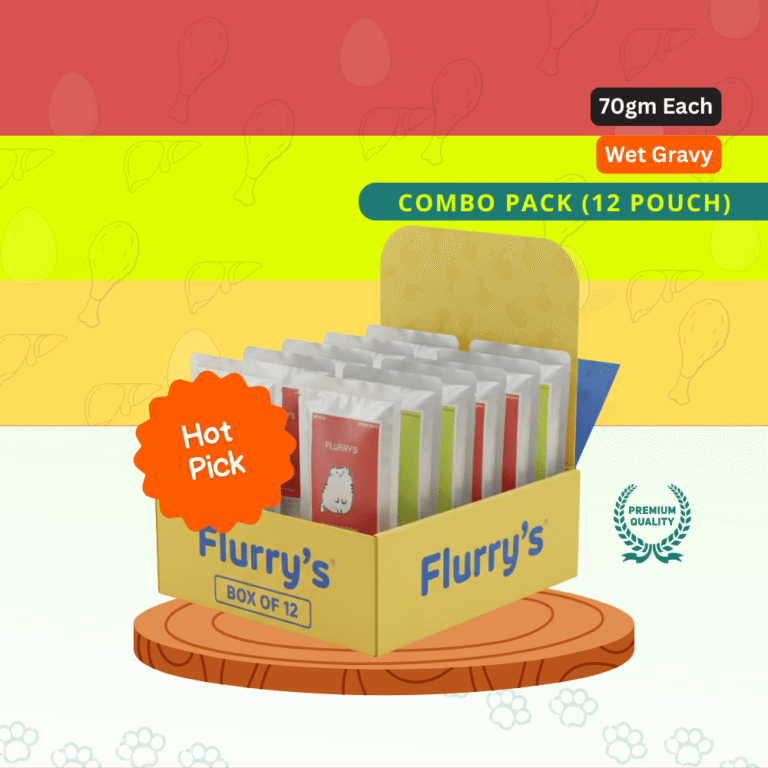 Flurry’s 12 pouch combo wet cat food